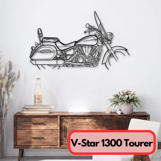 Décoration murale métal V-Star 1300 Tourer